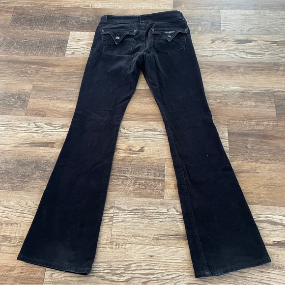 Hudson black corduroy boot cut pants 27 - Picture 2 of 11